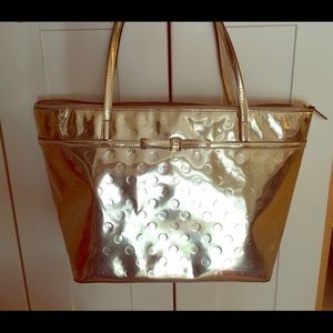Kate Spade Camellia Street Sophie Gold Tote!